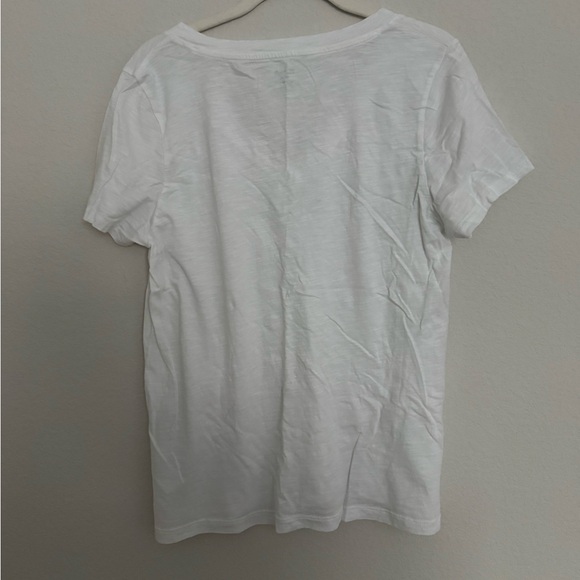 Madewell Cotton White T-Shirt - Picture 2 of 3